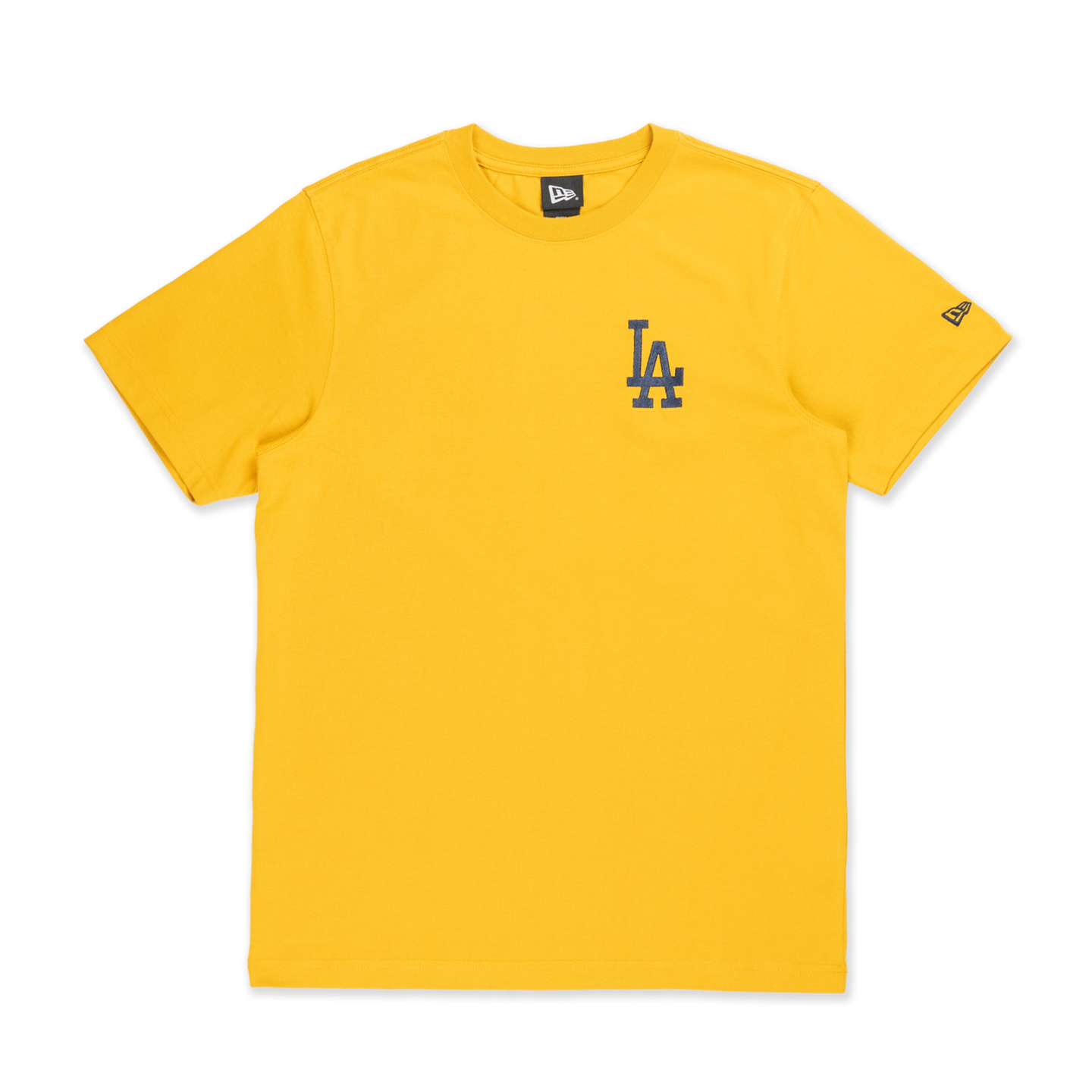 LOS ANGELES DODGERS COLOR ERA YELLOW MUSTARD SHORT SLEEVE T-SHIRT