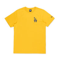 LOS ANGELES DODGERS COLOR ERA YELLOW MUSTARD SHORT SLEEVE T-SHIRT