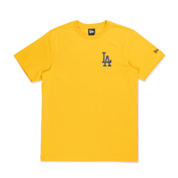 LOS ANGELES DODGERS COLOR ERA YELLOW MUSTARD SHORT SLEEVE T-SHIRT