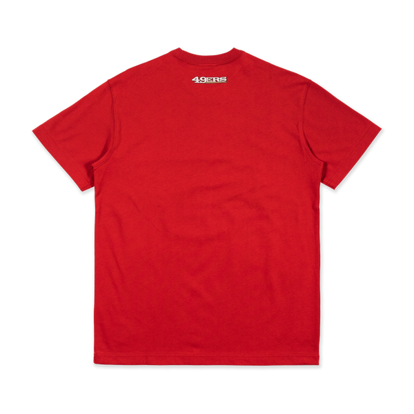 SAN FRANCISCO 49ERS HALL OF NFL CHAMPIONS SCARLET SHORT SLEEVE T-SHIRT