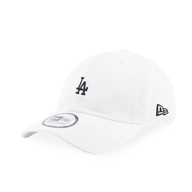 LOS ANGELES DODGERS ESSENTIAL MINI LOGO WHITE CASUAL CLASSIC CAP
