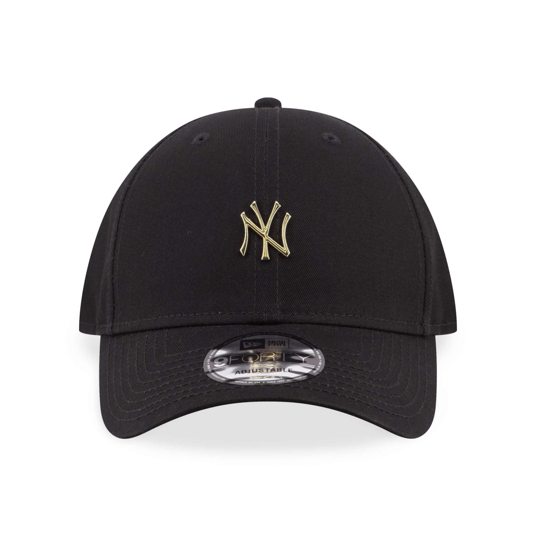 MLB Metal Badge New York Yankees Gold 9Forty Black
