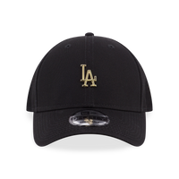 MLB Metal Badge Los Angeles Dodgers Gold 9Forty Black