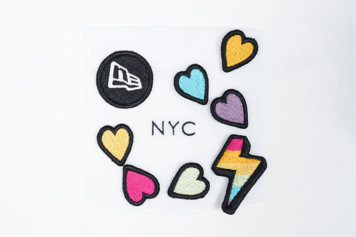 Short Sleeve Pocket Tee White Joyful Expression