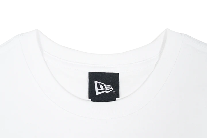 Short Sleeve Pocket Tee White Joyful Expression