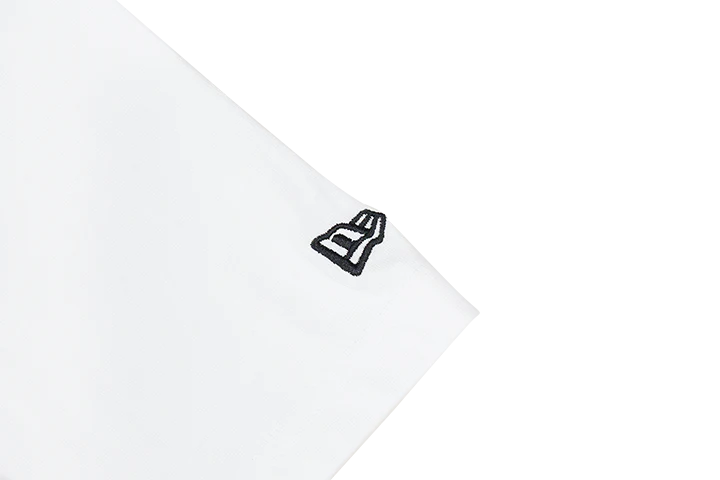 Short Sleeve Pocket Tee White Joyful Expression