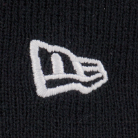 NEW ERA BLACK 6 DART CUFF BEANIE