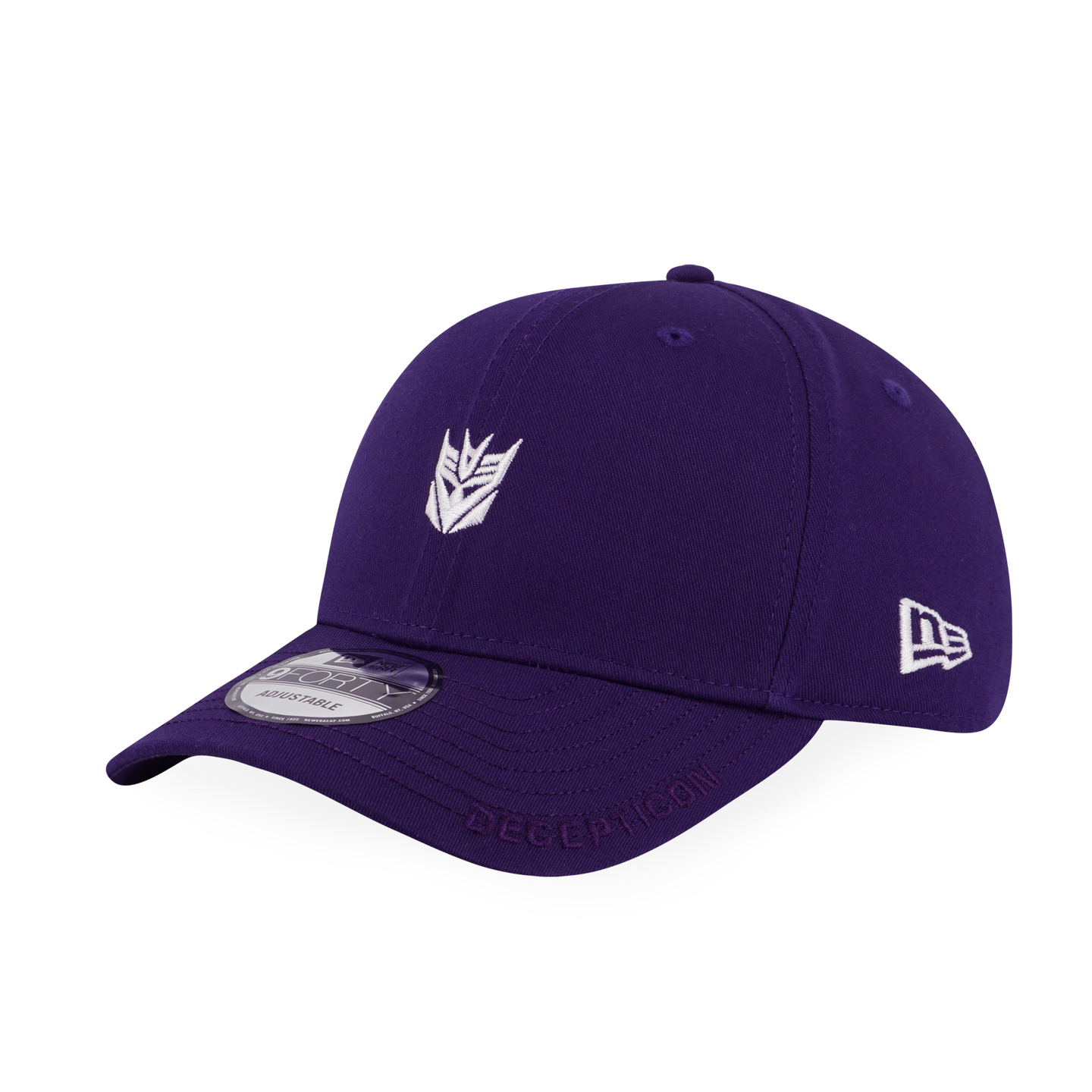 New Era x Transformers Decepticon Purple 9Forty Cap