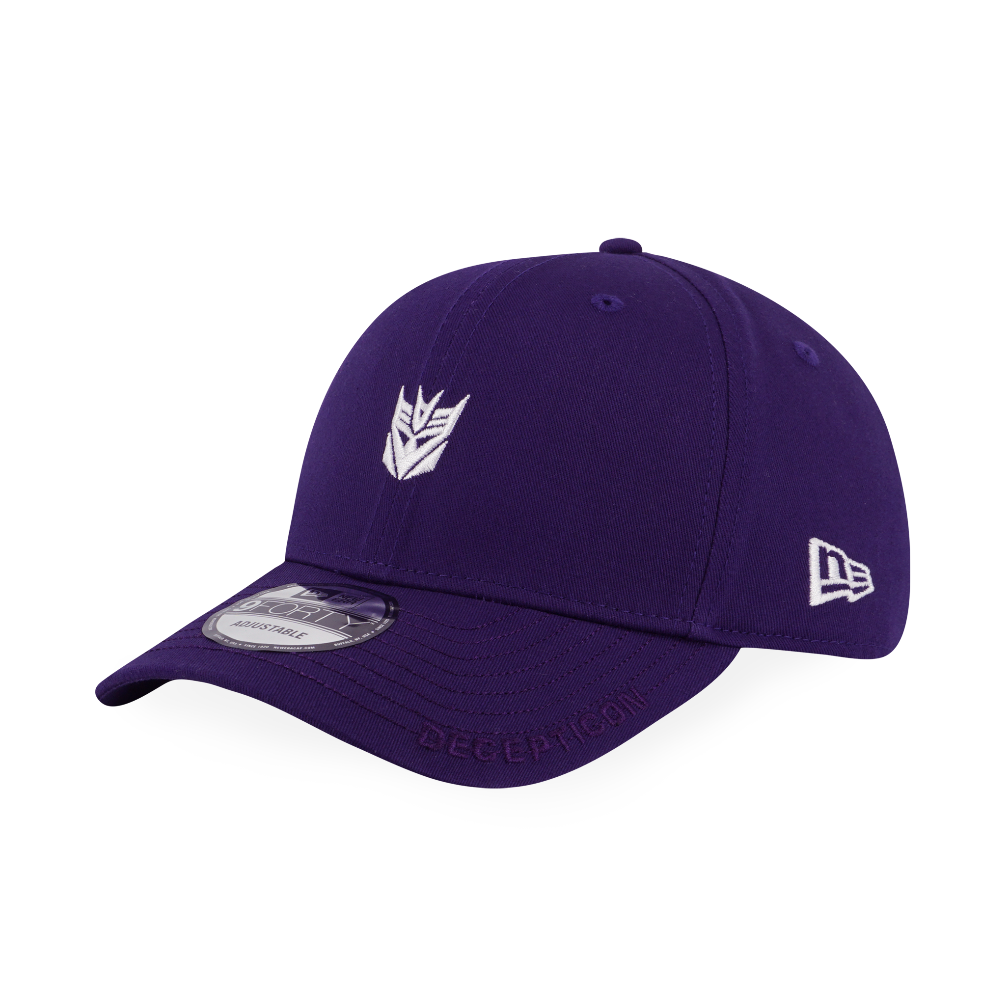 New Era x Transformers Decepticon Purple 9Forty Cap