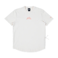 NEW ERA MOUNTAIN LOGO LIGHT CREAM PERFORMANCE SHORT SLEEVE T-SHIRT