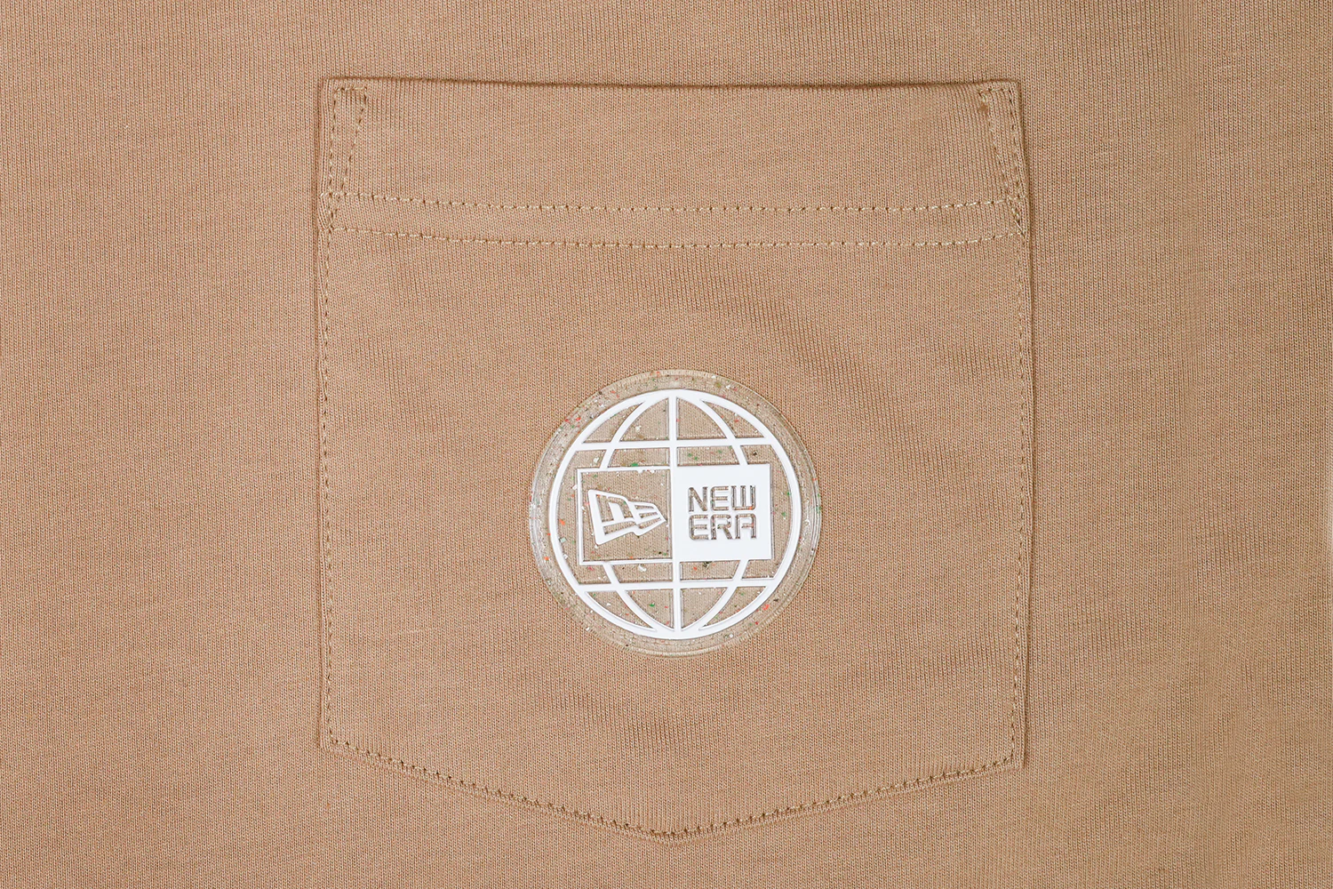 NEW ERA EARTH DAY KHAKI REGULAR SHORT SLEEVE T-SHIRT