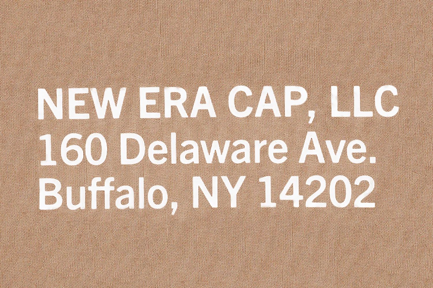 NEW ERA EARTH DAY KHAKI REGULAR SHORT SLEEVE T-SHIRT