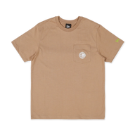 NEW ERA EARTH DAY KHAKI REGULAR SHORT SLEEVE T-SHIRT