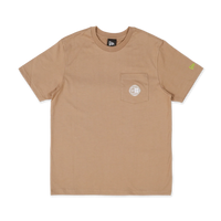 NEW ERA EARTH DAY KHAKI REGULAR SHORT SLEEVE T-SHIRT
