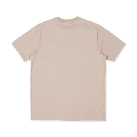 NEW ERA BASIC ASH BROWN REGULAR SHORT SLEEVE T-SHIRT