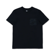 NEW YORK YANKEES YEAR OF THE DRAGON BLACK POCKET REGULAR SHORT SLEEVE T-SHIRT