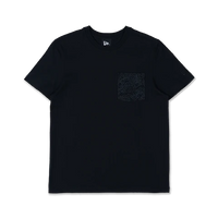 NEW YORK YANKEES YEAR OF THE DRAGON BLACK POCKET REGULAR SHORT SLEEVE T-SHIRT