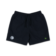 NEW ERA EARTH DAY BLACK WOVEN SHORTS