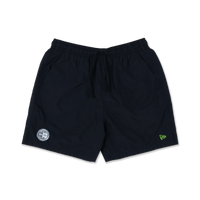 NEW ERA EARTH DAY BLACK WOVEN SHORTS