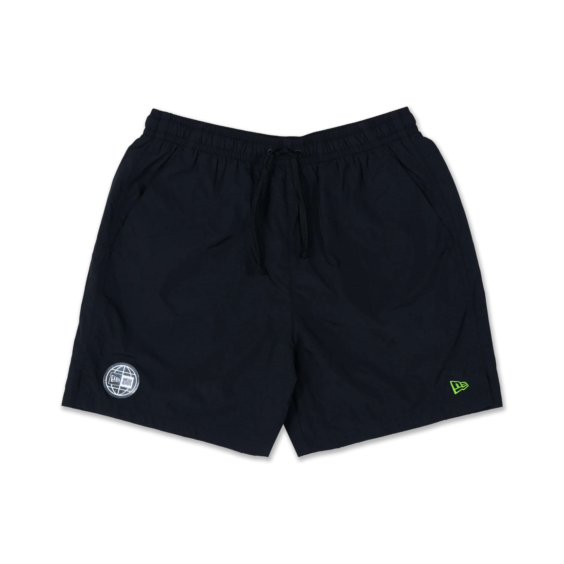 NEW ERA EARTH DAY BLACK WOVEN SHORTS