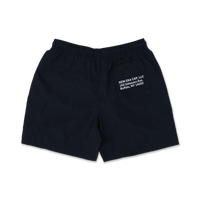 NEW ERA EARTH DAY BLACK WOVEN SHORTS