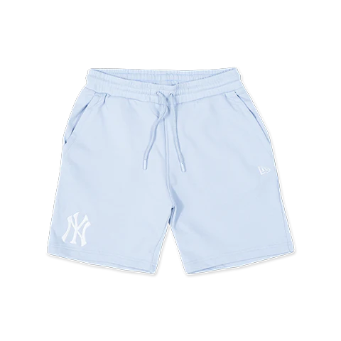 NEW YORK YANKEES COLOR ERA SOFT BLUE REGULAR KNIT SHORTS
