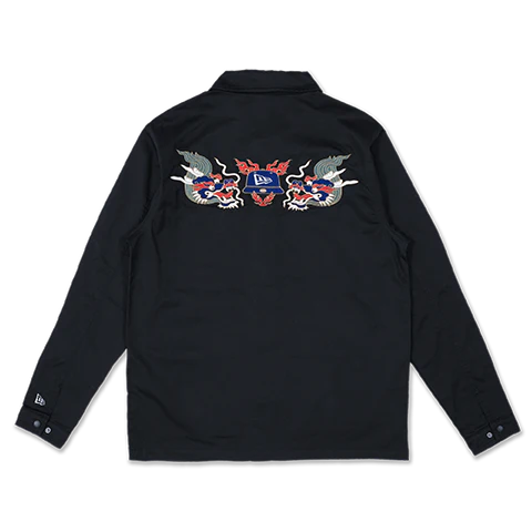 NEW ERA YEAR OF THE DRAGON BLACK WORK JACKET