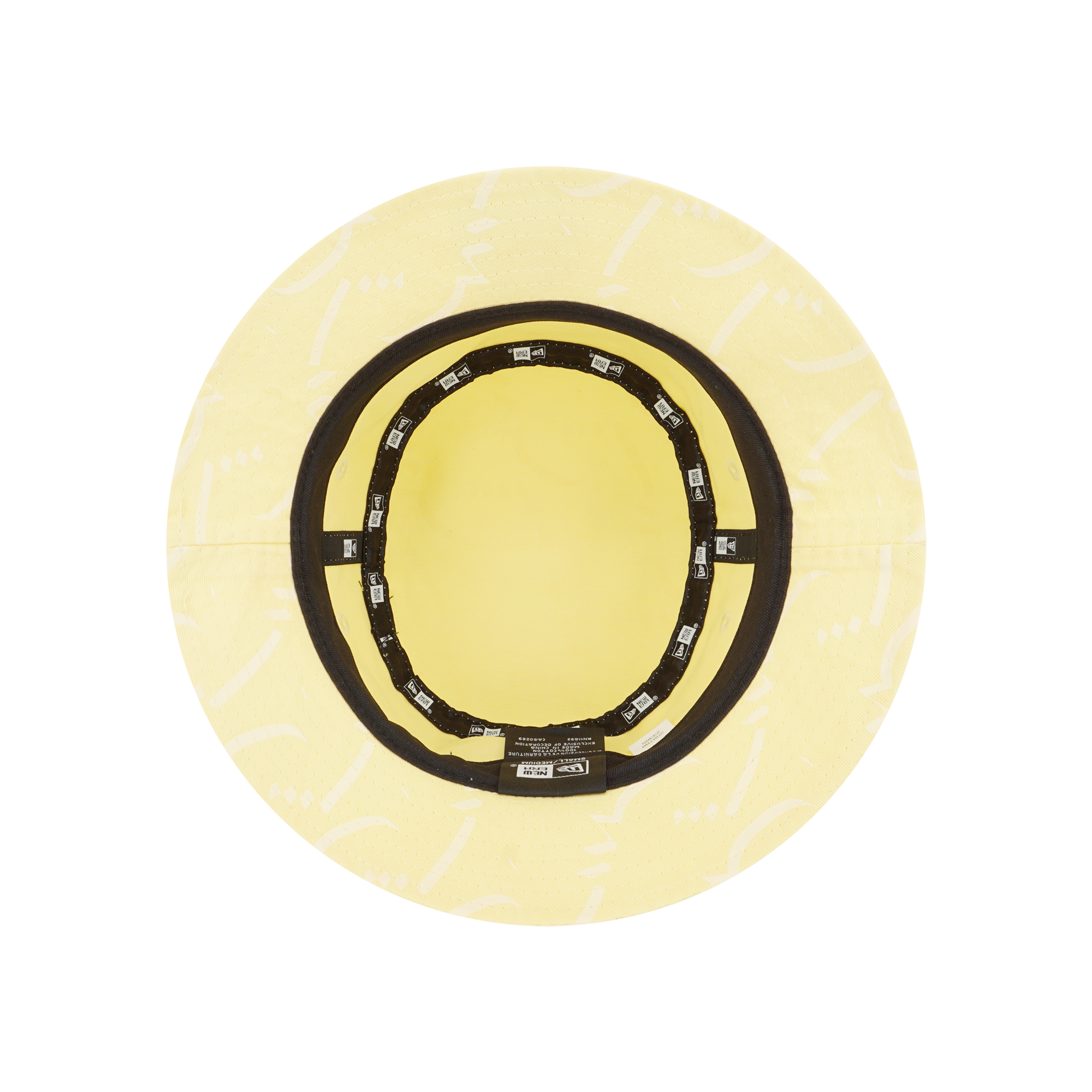 NEW ERA X SPORT B. ALL OVER PRINT YELLOW BUCKET 01