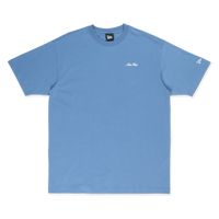 NEW ERA BASIC FADED BLUE OVERSIZED SHORT SLEEVE T-SHIRT