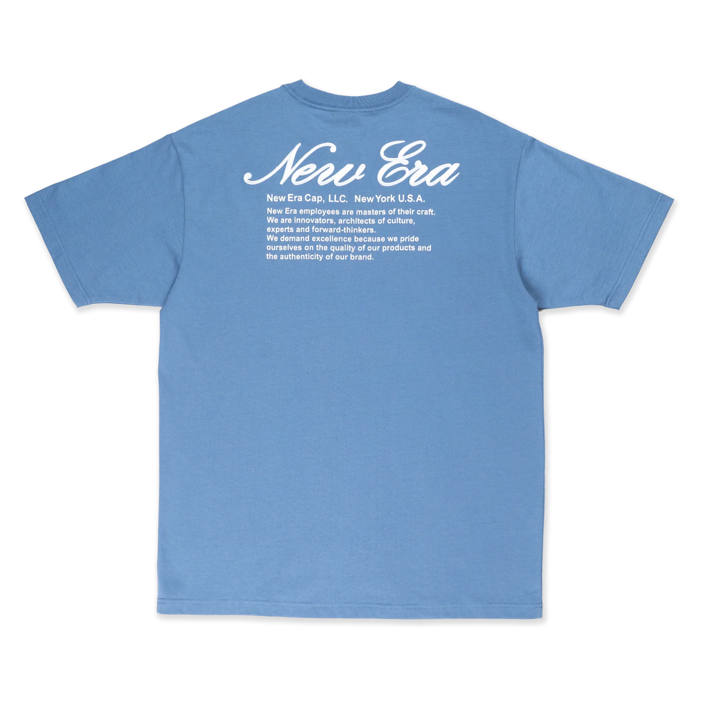 NEW ERA BASIC FADED BLUE OVERSIZED SHORT SLEEVE T-SHIRT