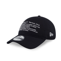 NEW ERA BASIC BLACK 9FORTY UNST CAP