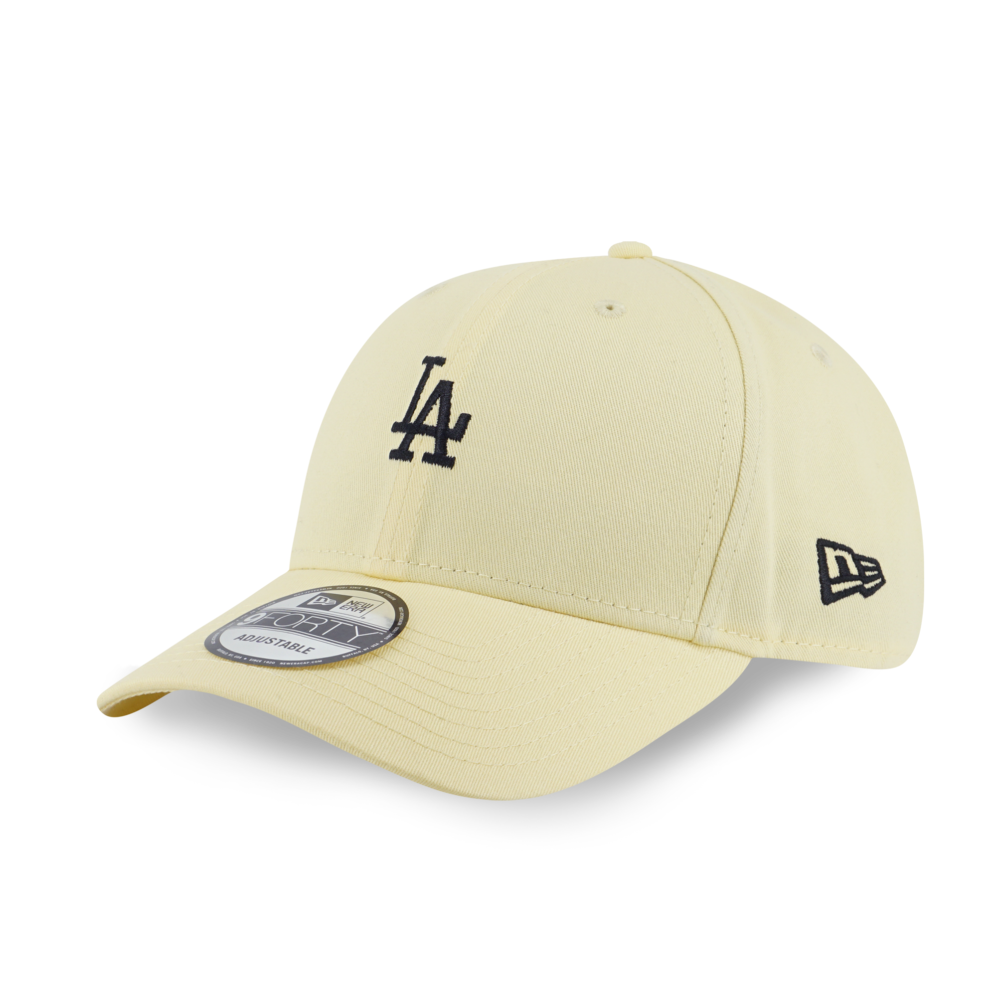 LOS ANGELES DODGERS COLOR ERA SMALL LOGO BABY YELLOW 9FORTY CAP