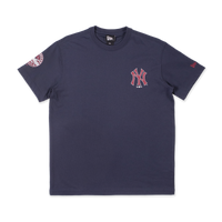 NEW YORK YANKEES COOPERSTOWN NAVY SHORT SLEEVE T-SHIRT