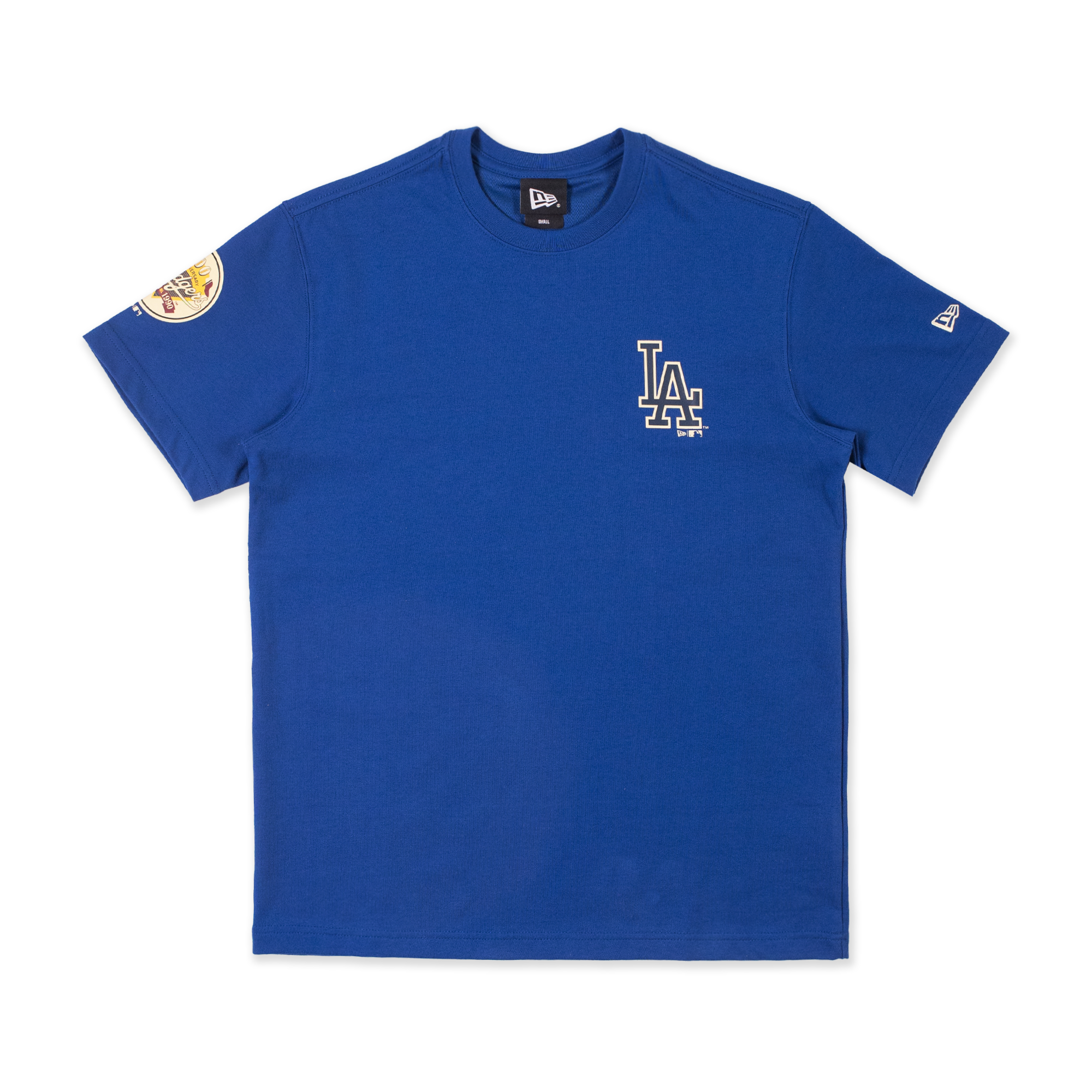 LOS ANGELES DODGERS COOPERSTOWN DARK ROYAL SHORT SLEEVE T-SHIRT