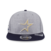 MLB HOUSTON ASTROS COOPERSTOWN NAVY VISOR HEATHER GRAY 9FIFTY OF PCV CAP