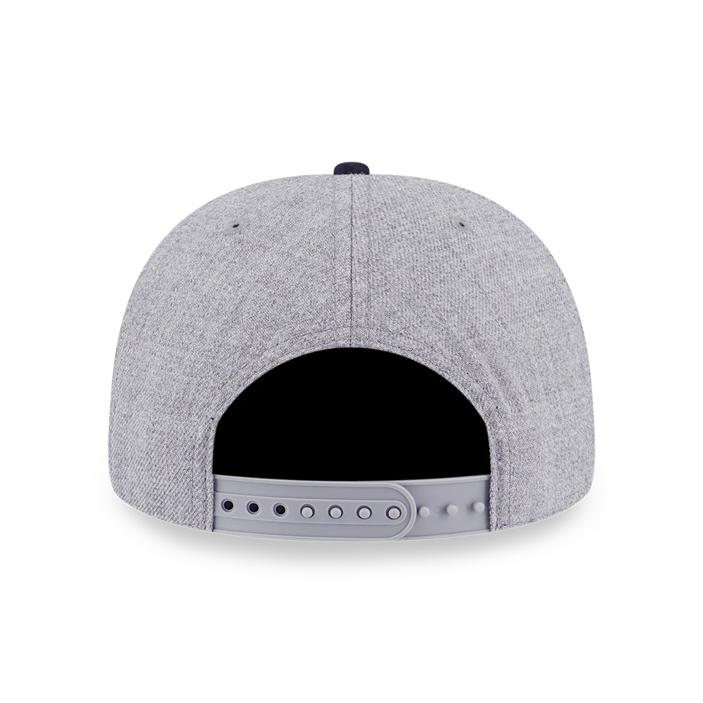 MLB HOUSTON ASTROS COOPERSTOWN NAVY VISOR HEATHER GRAY 9FIFTY OF PCV CAP