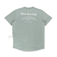 NEW ERA MOUNTAIN EDGE EVEREST GREEN PERFORMANCE SHORT SLEEVE T-SHIRT