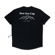 NEW ERA MOUNTAIN EDGE BLACK PERFORMANCE SHORT SLEEVE T-SHIRT