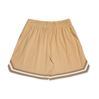 NEW ERA BASKETBALL CLUB VEGAS GOLD BASKETBALL SHORTS