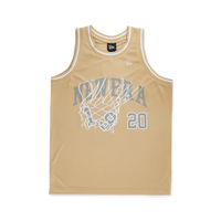 NEW ERA BASKETBALL CLUB VEGAS GOLD BASKETBALL JERSEY