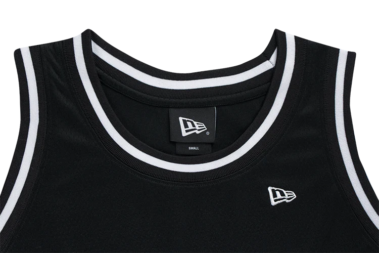 NEW ERA BASKETBALL CLUB BLACK BASKETBALL JERSEY