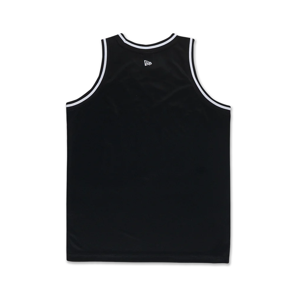 NEW ERA BASKETBALL CLUB BLACK BASKETBALL JERSEY