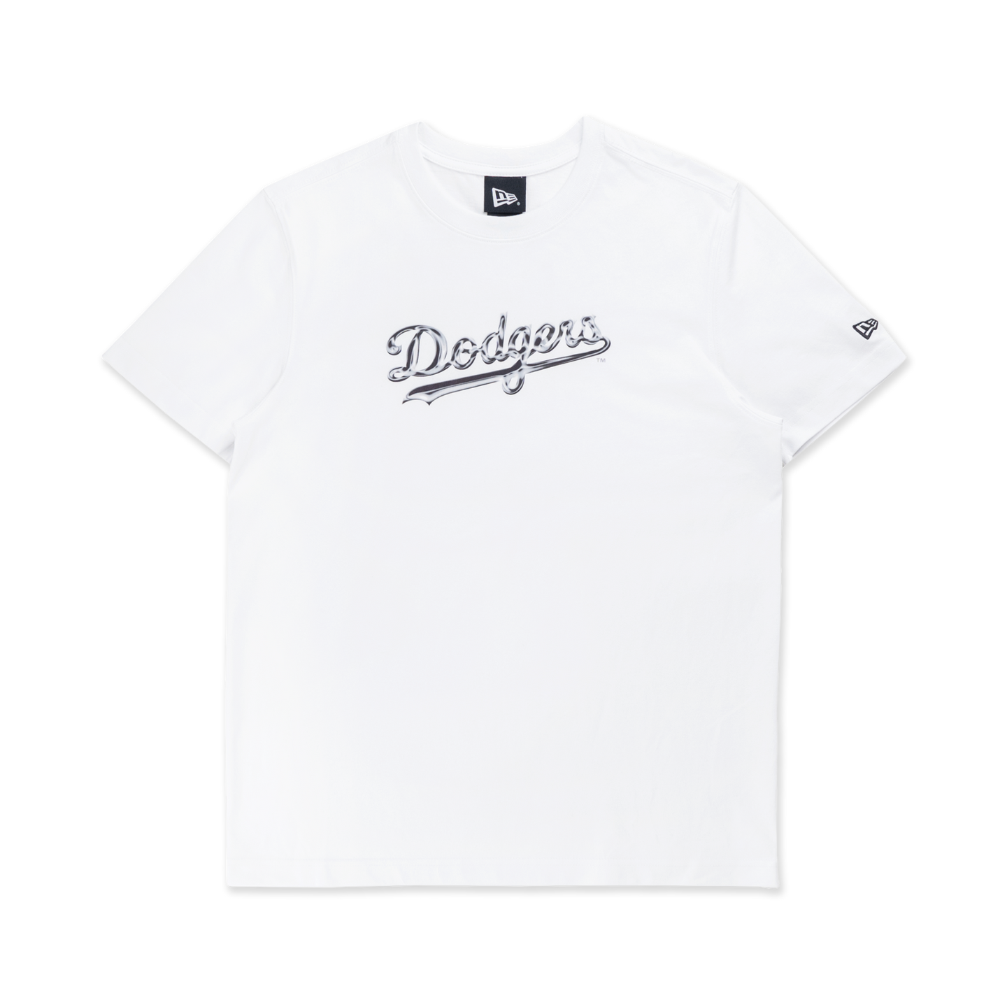 LOS ANGELES DODGERS COMIC SPACE WHITE SHORT SLEEVE T-SHIRT