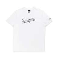 LOS ANGELES DODGERS COMIC SPACE WHITE SHORT SLEEVE T-SHIRT