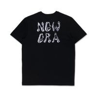 NEW ERA COMIC SPACE BLACK SHORT SLEEVE T-SHIRT