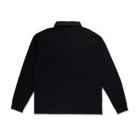 NEW YORK YANKEES DARK 90S BLACK RUGBY SWEATSHIRT