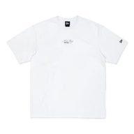 NEW ERA BASIC SCRIPT OVERSIZED WHITE SHORT SLEEVE T-SHIRT