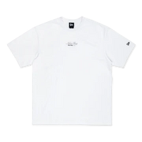 NEW ERA BASIC SCRIPT OVERSIZED WHITE SHORT SLEEVE T-SHIRT