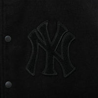 MLB New York Yankees Black Varsity Jacket