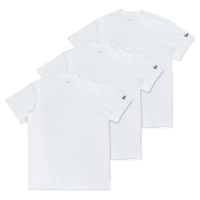 NEW ERA BASICS 3 PACK COOL ERA WHITE SHORT SLEEVE T-SHIRT